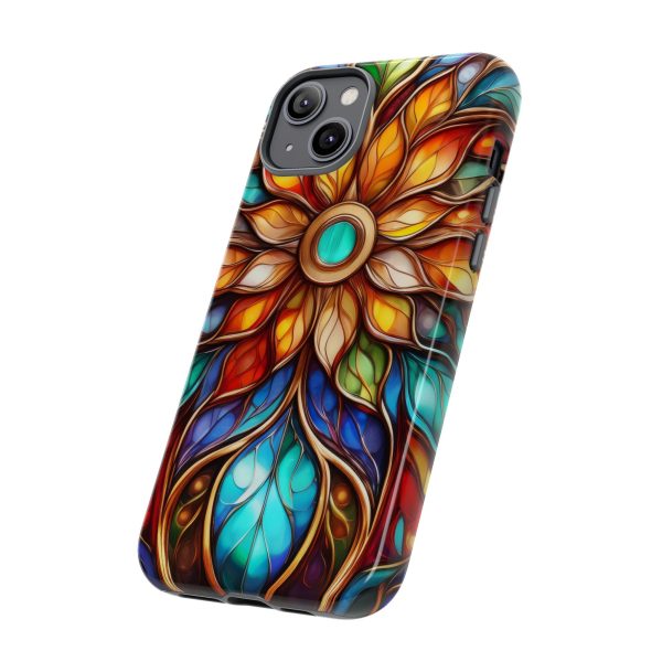 Stained Glass Flower SG1 Cell Phone Tough Cases iPhone | Samsung | Samsung Galaxy | Google Pixel - Image 111