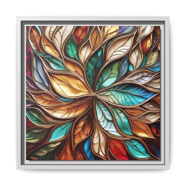 Wood Grain Stain Style WG12 Matte Canvas, Framed (Multi-color) - Image 17