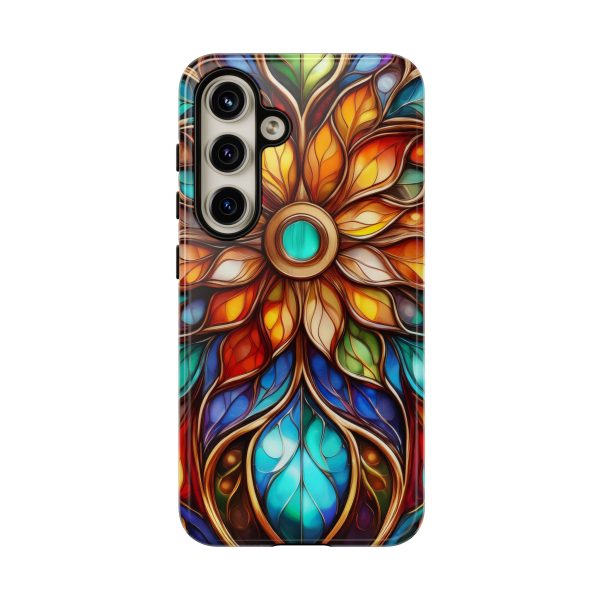 Stained Glass Flower SG1 Cell Phone Tough Cases iPhone | Samsung | Samsung Galaxy | Google Pixel - Image 190