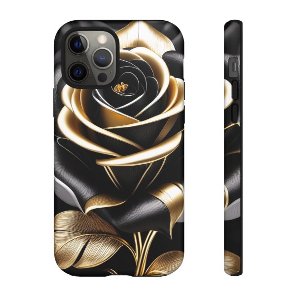 Copy of Black and Gold Rose iPhone | Samsung | Samsung Galaxy | Google Pixel - Cell Phone Tough Cases - Image 39