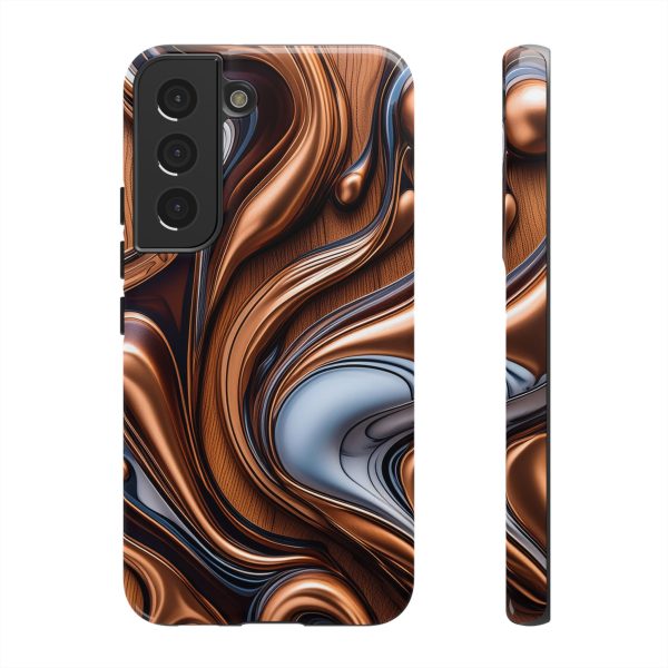 Wood Grain WG11 iPhone | Samsung | Samsung Galaxy | Google Pixel - Cell Phone Tough Cases - Image 82