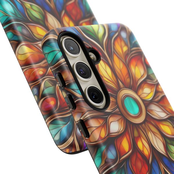 Stained Glass Flower SG1 Cell Phone Tough Cases iPhone | Samsung | Samsung Galaxy | Google Pixel - Image 206