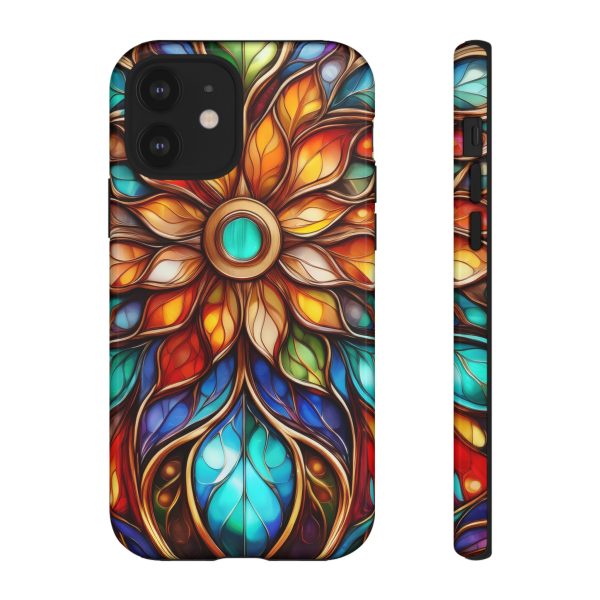 Stained Glass Flower SG1 Cell Phone Tough Cases iPhone | Samsung | Samsung Galaxy | Google Pixel - Image 36