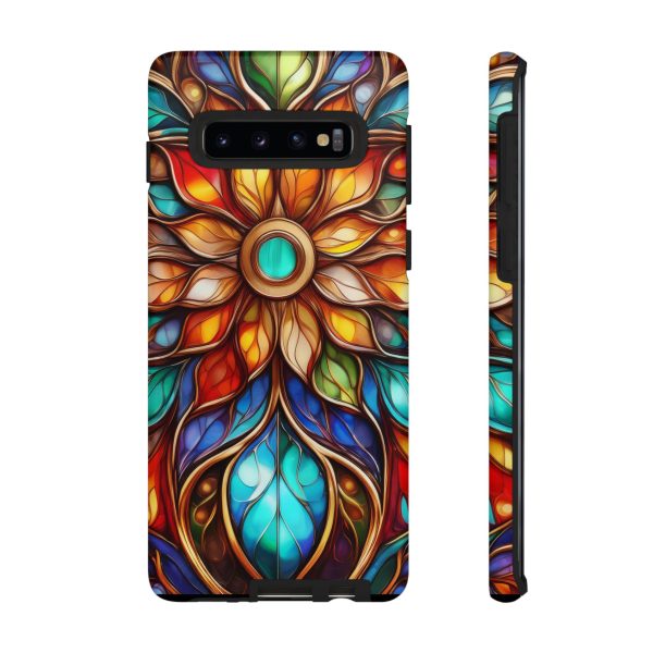 Stained Glass Flower SG1 Cell Phone Tough Cases iPhone | Samsung | Samsung Galaxy | Google Pixel - Image 23