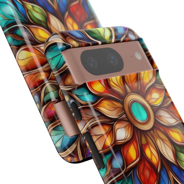 Stained Glass Flower SG1 Cell Phone Tough Cases iPhone | Samsung | Samsung Galaxy | Google Pixel - Image 226