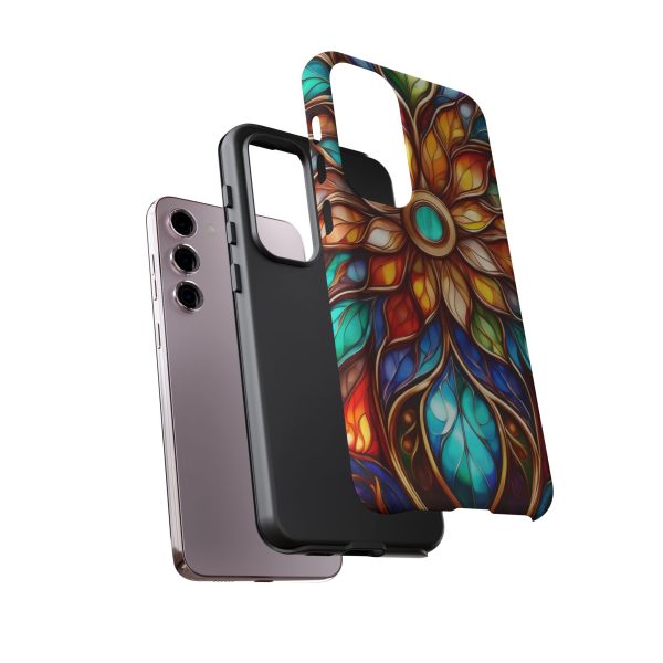 Stained Glass Flower SG1 Cell Phone Tough Cases iPhone | Samsung | Samsung Galaxy | Google Pixel - Image 140