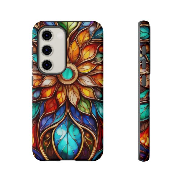 Stained Glass Flower SG1 Cell Phone Tough Cases iPhone | Samsung | Samsung Galaxy | Google Pixel - Image 126