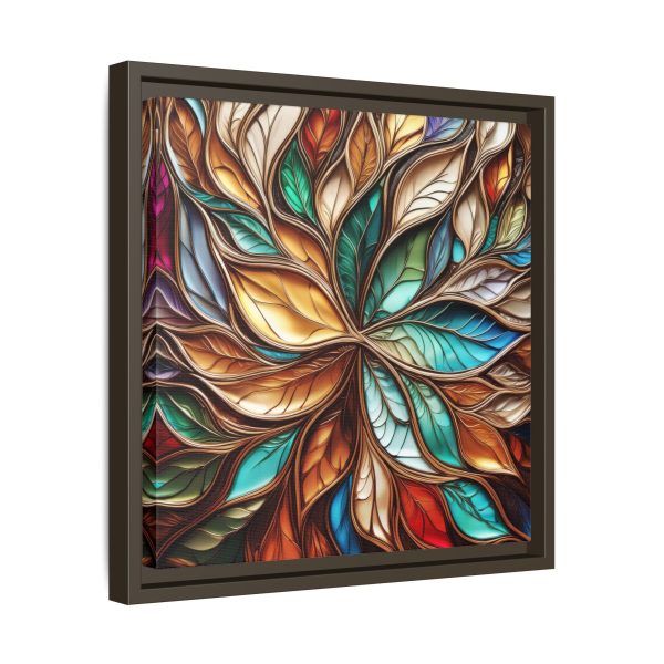 Wood Grain Stain Style WG12 Matte Canvas, Framed (Multi-color) - Image 14