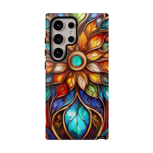 Stained Glass Flower SG1 Cell Phone Tough Cases iPhone | Samsung | Samsung Galaxy | Google Pixel - Image 210