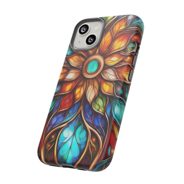 Stained Glass Flower SG1 Cell Phone Tough Cases iPhone | Samsung | Samsung Galaxy | Google Pixel - Image 99