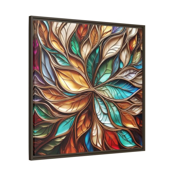 Wood Grain Stain Style WG12 Matte Canvas, Framed (Multi-color) - Image 30