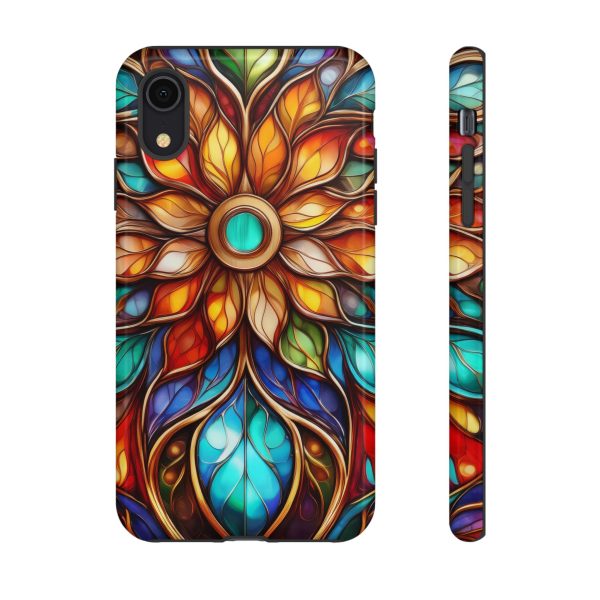 Stained Glass Flower SG1 Cell Phone Tough Cases iPhone | Samsung | Samsung Galaxy | Google Pixel - Image 12