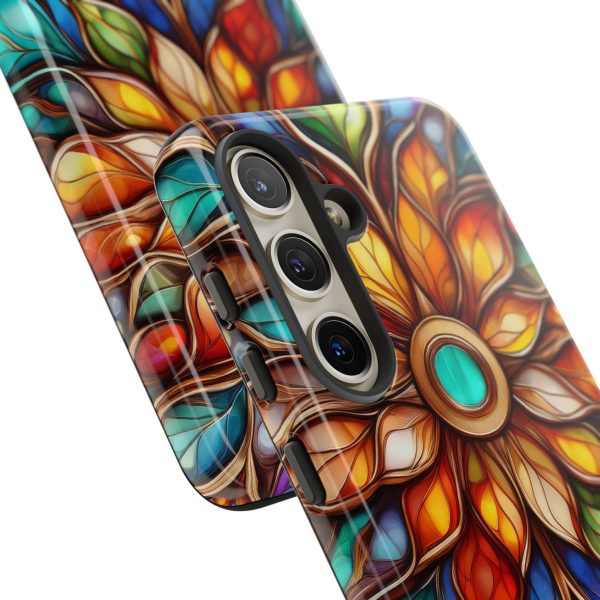 Stained Glass Flower SG1 Cell Phone Tough Cases iPhone | Samsung | Samsung Galaxy | Google Pixel - Image 191