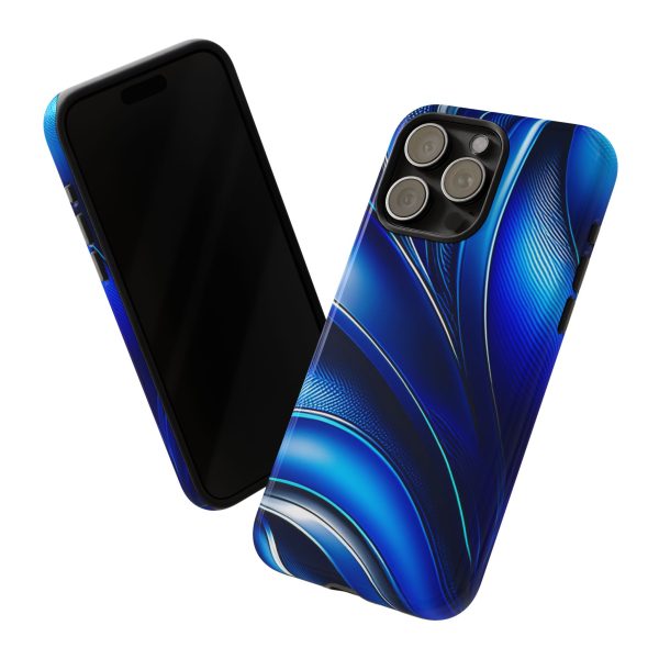 Royal Blue iPhone | Samsung | Samsung Galaxy | Google Pixel - Cell Phone Tough Cases - Image 2