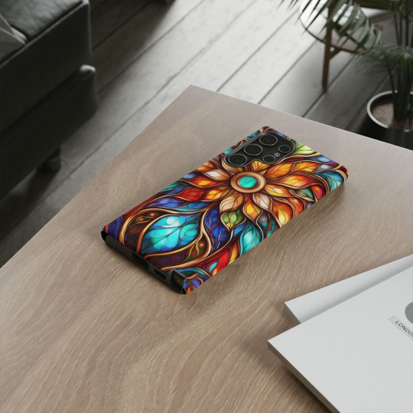 Stained Glass Flower SG1 Cell Phone Tough Cases iPhone | Samsung | Samsung Galaxy | Google Pixel - Image 93