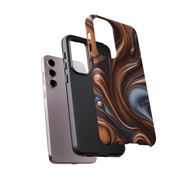 Wood Grain WG11 iPhone | Samsung | Samsung Galaxy | Google Pixel - Cell Phone Tough Cases - Image 140