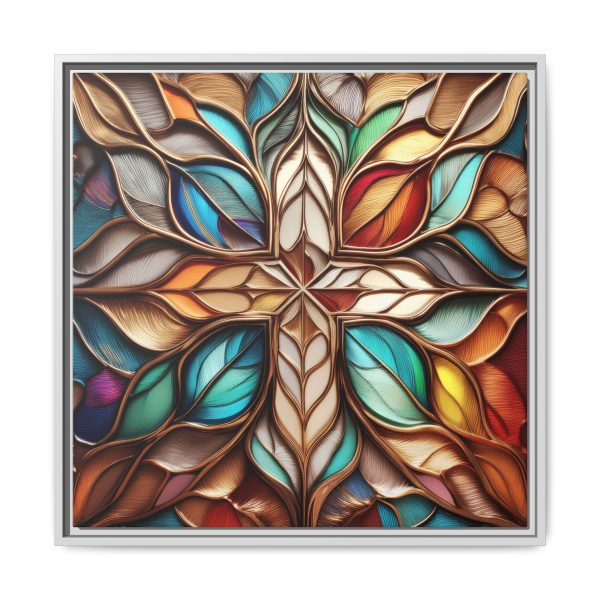 Wood Grain Style WG1 Matte Canvas, Framed (Multi-color) - Image 25