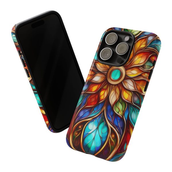 Stained Glass Flower SG1 Cell Phone Tough Cases iPhone | Samsung | Samsung Galaxy | Google Pixel - Image 179