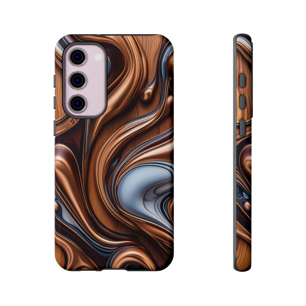 Wood Grain WG11 iPhone | Samsung | Samsung Galaxy | Google Pixel - Cell Phone Tough Cases - Image 134