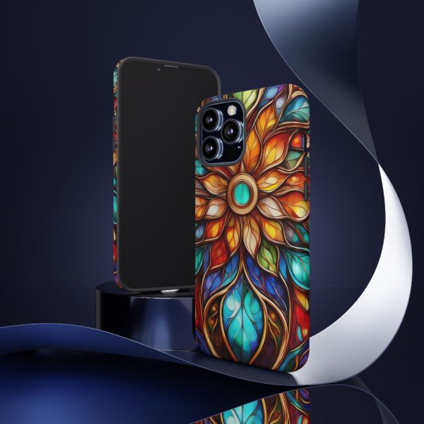 Stained Glass Flower SG1 Cell Phone Tough Cases iPhone | Samsung | Samsung Galaxy | Google Pixel - Image 53