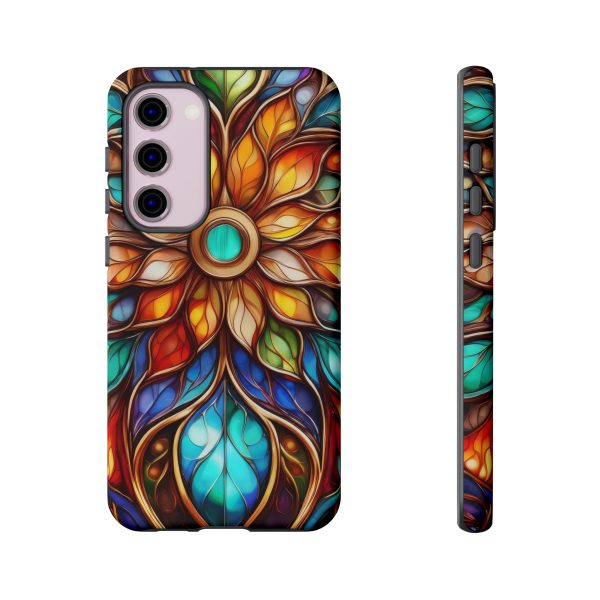 Stained Glass Flower SG1 Cell Phone Tough Cases iPhone | Samsung | Samsung Galaxy | Google Pixel - Image 138