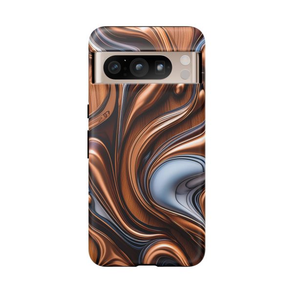 Wood Grain WG11 iPhone | Samsung | Samsung Galaxy | Google Pixel - Cell Phone Tough Cases - Image 220