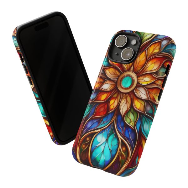 Stained Glass Flower SG1 Cell Phone Tough Cases iPhone | Samsung | Samsung Galaxy | Google Pixel - Image 167