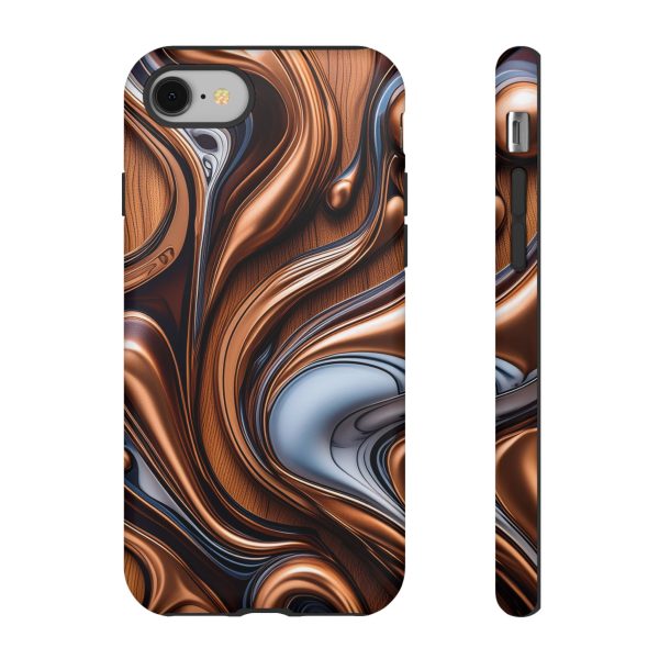 Wood Grain WG11 iPhone | Samsung | Samsung Galaxy | Google Pixel - Cell Phone Tough Cases - Image 7