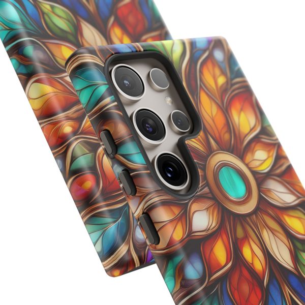 Stained Glass Flower SG1 Cell Phone Tough Cases iPhone | Samsung | Samsung Galaxy | Google Pixel - Image 216