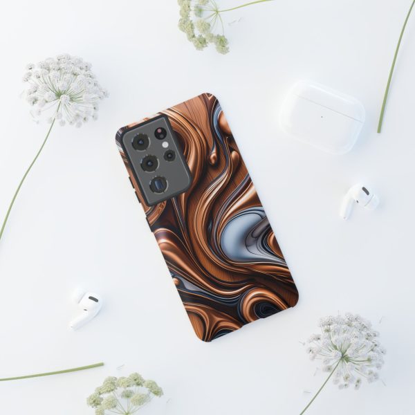 Wood Grain WG11 iPhone | Samsung | Samsung Galaxy | Google Pixel - Cell Phone Tough Cases - Image 65