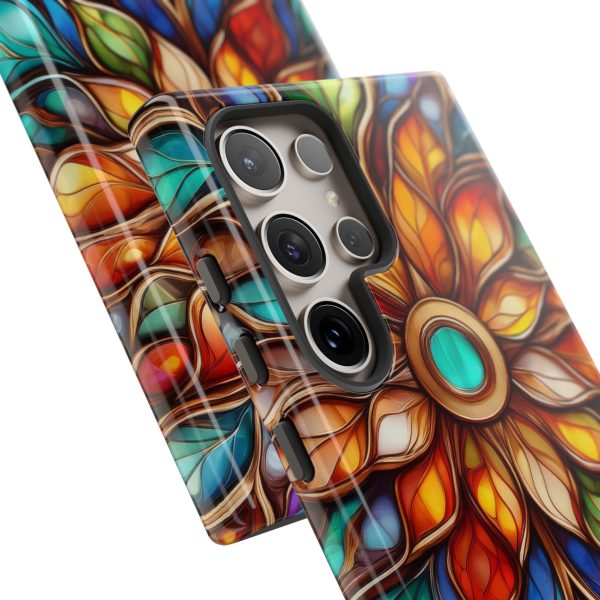 Stained Glass Flower SG1 Cell Phone Tough Cases iPhone | Samsung | Samsung Galaxy | Google Pixel - Image 211