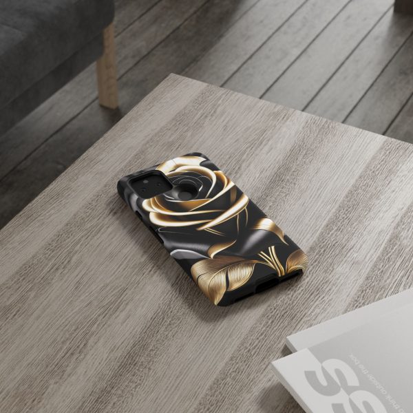 Copy of Black and Gold Rose iPhone | Samsung | Samsung Galaxy | Google Pixel - Cell Phone Tough Cases - Image 69