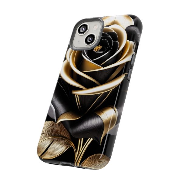 Copy of Black and Gold Rose iPhone | Samsung | Samsung Galaxy | Google Pixel - Cell Phone Tough Cases - Image 95