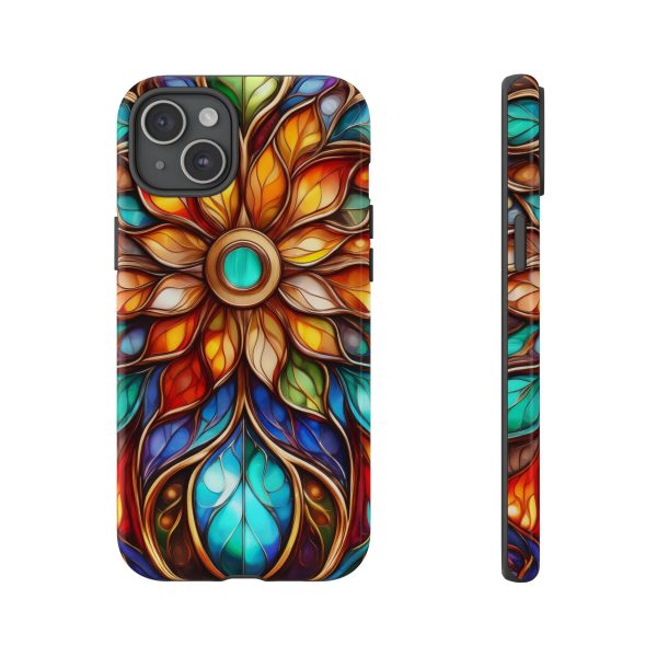 Stained Glass Flower SG1 Cell Phone Tough Cases iPhone | Samsung | Samsung Galaxy | Google Pixel - Image 172