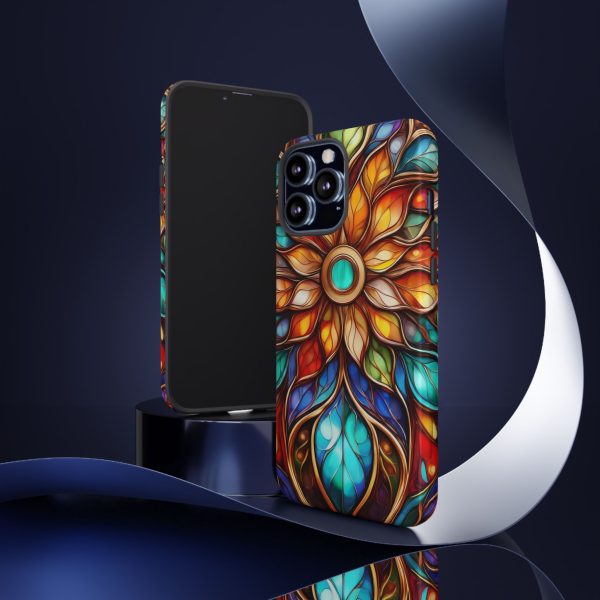 Stained Glass Flower SG1 Cell Phone Tough Cases iPhone | Samsung | Samsung Galaxy | Google Pixel - Image 51