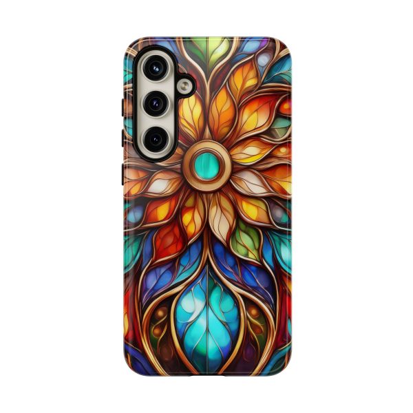 Stained Glass Flower SG1 Cell Phone Tough Cases iPhone | Samsung | Samsung Galaxy | Google Pixel - Image 200