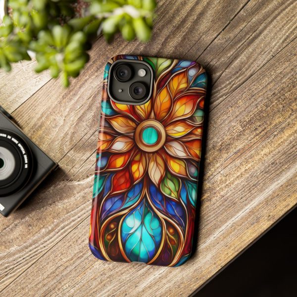 Stained Glass Flower SG1 Cell Phone Tough Cases iPhone | Samsung | Samsung Galaxy | Google Pixel - Image 174