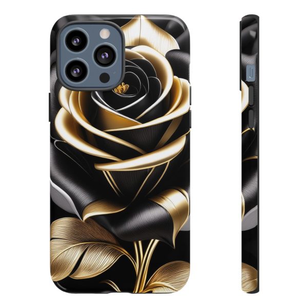 Copy of Black and Gold Rose iPhone | Samsung | Samsung Galaxy | Google Pixel - Cell Phone Tough Cases - Image 50