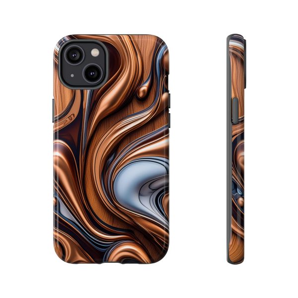 Wood Grain WG11 iPhone | Samsung | Samsung Galaxy | Google Pixel - Cell Phone Tough Cases - Image 110