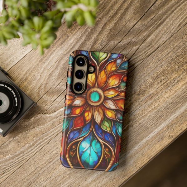 Stained Glass Flower SG1 Cell Phone Tough Cases iPhone | Samsung | Samsung Galaxy | Google Pixel - Image 199