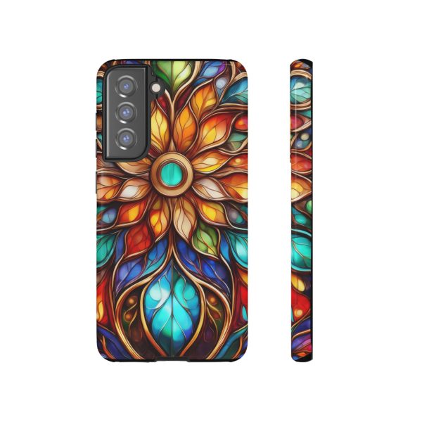 Stained Glass Flower SG1 Cell Phone Tough Cases iPhone | Samsung | Samsung Galaxy | Google Pixel - Image 78