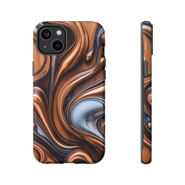 Wood Grain WG11 iPhone | Samsung | Samsung Galaxy | Google Pixel - Cell Phone Tough Cases - Image 114