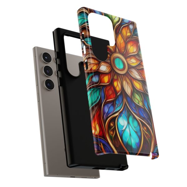 Stained Glass Flower SG1 Cell Phone Tough Cases iPhone | Samsung | Samsung Galaxy | Google Pixel - Image 213