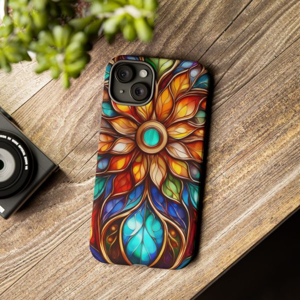 Stained Glass Flower SG1 Cell Phone Tough Cases iPhone | Samsung | Samsung Galaxy | Google Pixel - Image 177