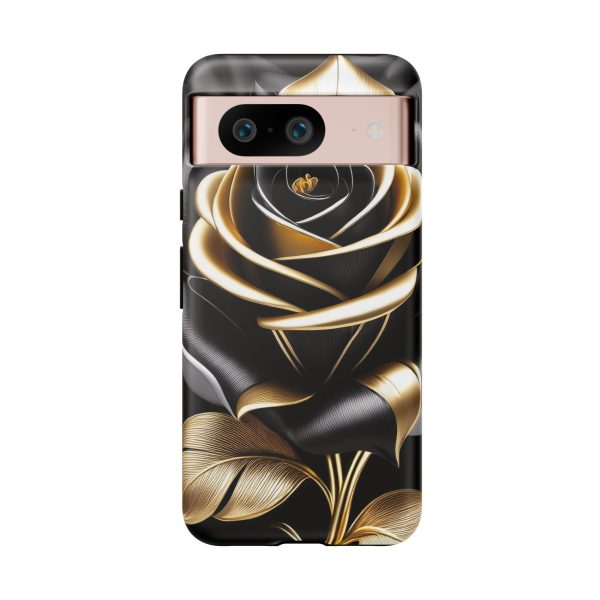 Copy of Black and Gold Rose iPhone | Samsung | Samsung Galaxy | Google Pixel - Cell Phone Tough Cases - Image 230