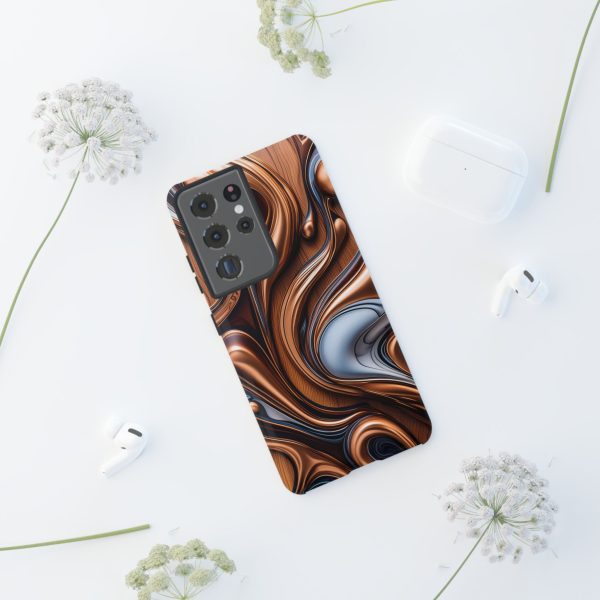 Wood Grain WG11 iPhone | Samsung | Samsung Galaxy | Google Pixel - Cell Phone Tough Cases - Image 63