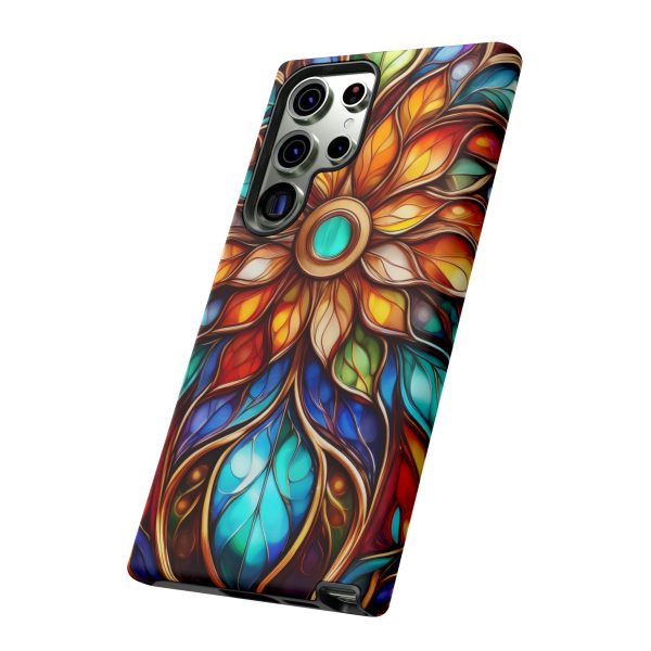 Stained Glass Flower SG1 Cell Phone Tough Cases iPhone | Samsung | Samsung Galaxy | Google Pixel - Image 147