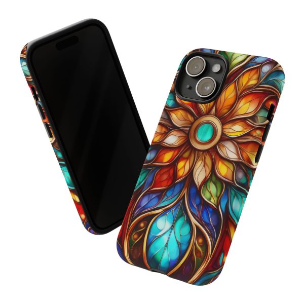 Stained Glass Flower SG1 Cell Phone Tough Cases iPhone | Samsung | Samsung Galaxy | Google Pixel - Image 170