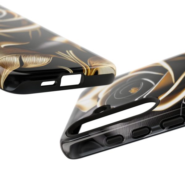 Copy of Black and Gold Rose iPhone | Samsung | Samsung Galaxy | Google Pixel - Cell Phone Tough Cases - Image 202