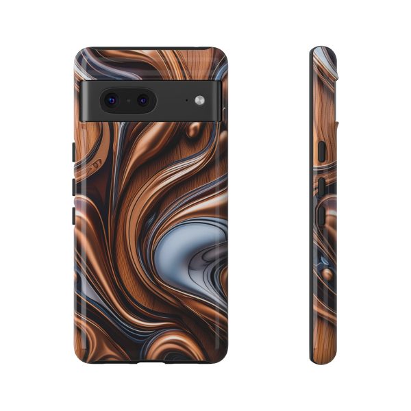 Wood Grain WG11 iPhone | Samsung | Samsung Galaxy | Google Pixel - Cell Phone Tough Cases - Image 150